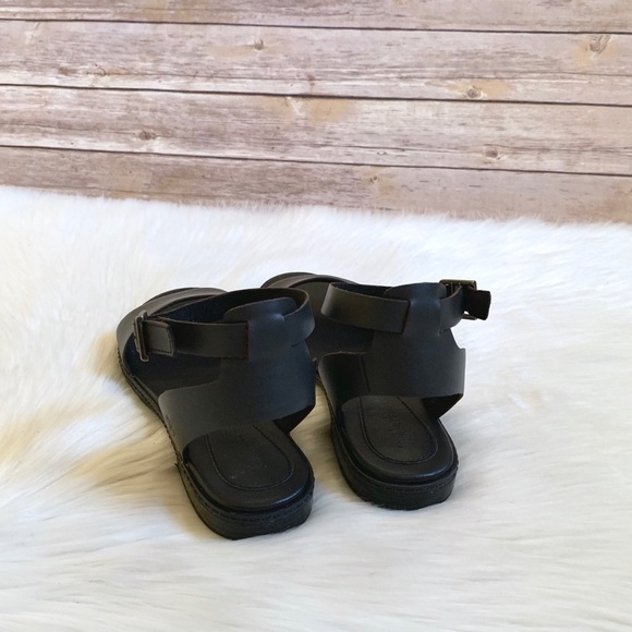 Timberland Cherrybrook Black Leather Sandals - Picture 6 of 7